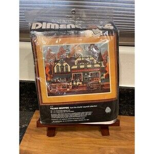 Dimensions Village Shopping Needlepoint Kit